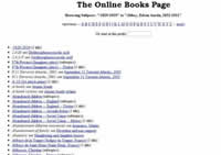 The Online Book Page:An index of thousands of free educational ebooks searchable by titles and subjects.