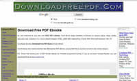 DownloadFreePdf.com:Lots of interesting free ebook mostly on computer related topics like programming and web developments.