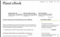 Planetebook.com: Browse and download Lots free classic literature and novels.