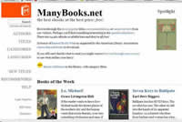 ManyBooks.net:Lots of free classics books (over 20,000 free ebooks) available for free download.- Fiction works, non fiction works, fantasy works, prose, poems, and other classics 