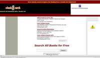 EbookSearch: Free ebook search engine:searches through different common extension of free ebooks, PDF, chm, docs etc 