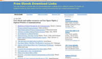 Free-Ebook-Download-Links: Short and interesting collections of free ebooks, on space fibre, C# programming, java programming etc. 